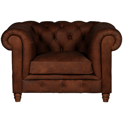 Halo Earle Chesterfield Armchair Destroyed Raw